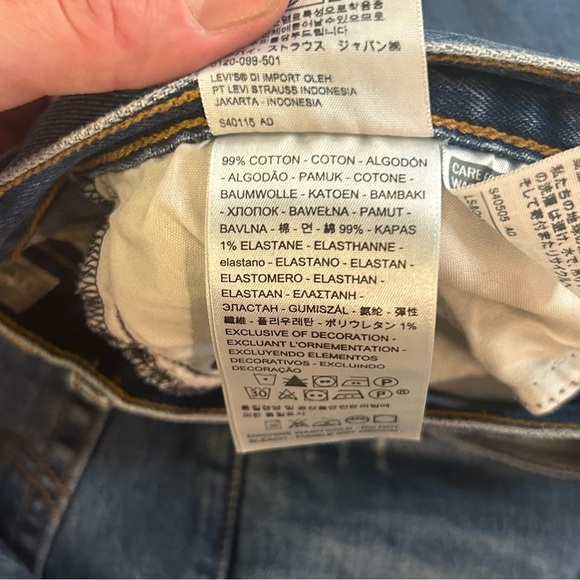 Levi’s Premium Denim Button Fly Wedgie Jean - Picture 7 of 10